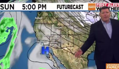 Mild MLK weekend ahead for Phoenix with cooler temps late next week