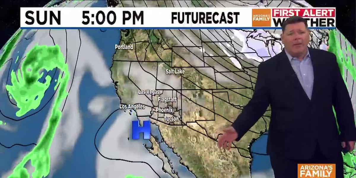 Mild MLK weekend ahead for Phoenix with cooler temps late next week