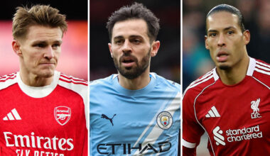 Odegaard binned by Arsenal in Premier League POTY exodus featuring Man Utd, Liverpool stars