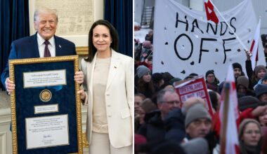 Trump says he no longer needs to 'think purely of Peace' following Nobel loss, amid Greenland push