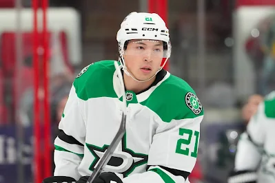 Dallas Stars forward Jason Robertson