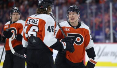 Flyers finally put Michkov and Zegras together in new lineup