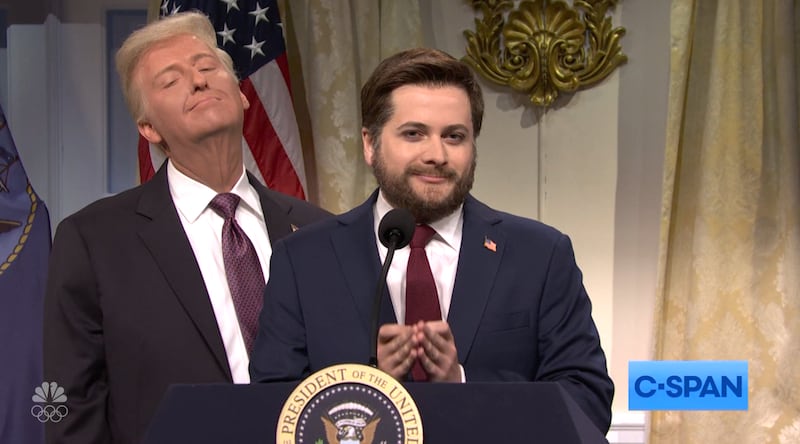 SNL, Jeremy Culhane as JD Vance.