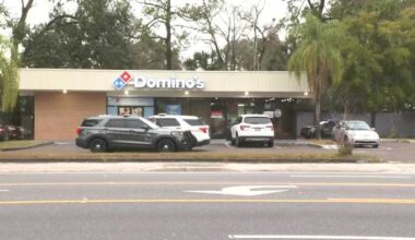 JSO investigates armed robbery at Domino’s on Cassat Ave