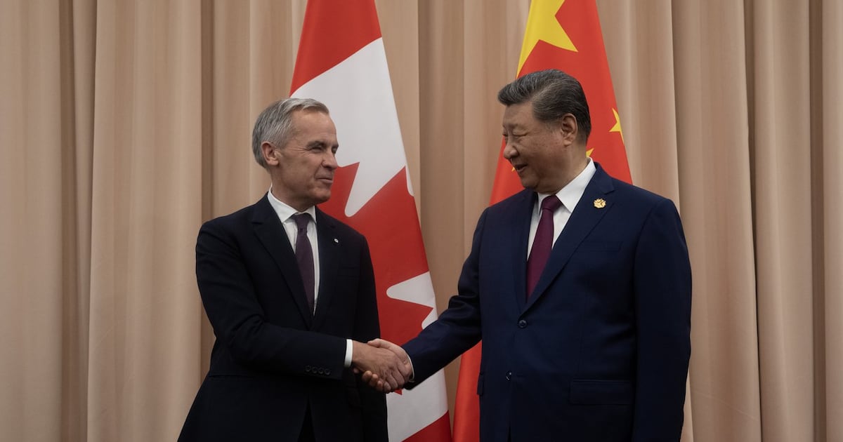 Canada, China enter new strategic partnership, Carney says in meeting with Xi Jinping - CTV News