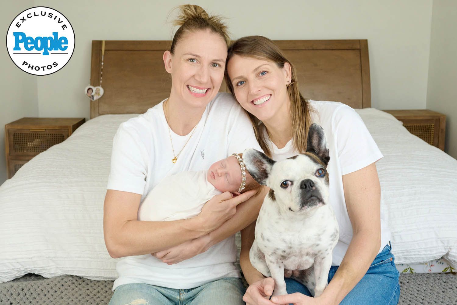 WNBA Stars Courtney Vandersloot, Allie Quigley Welcome First Baby (Exclusive)