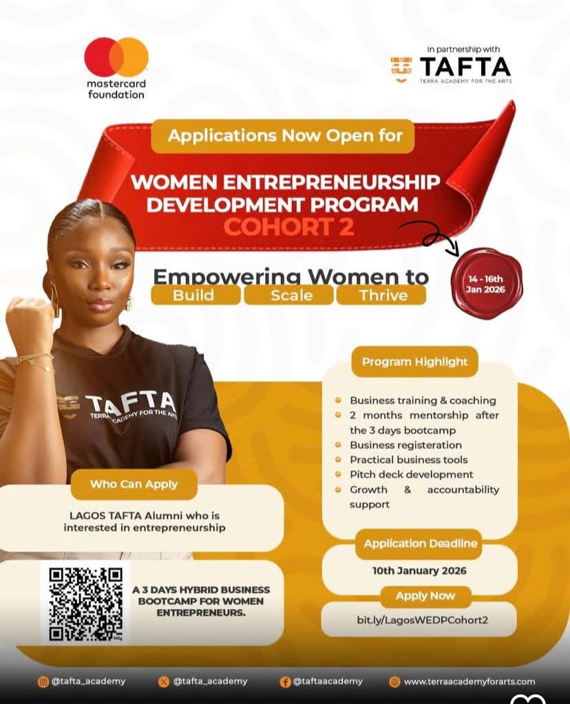 Call for Applications: Women Entrepreneurship Development Program (WEDP)