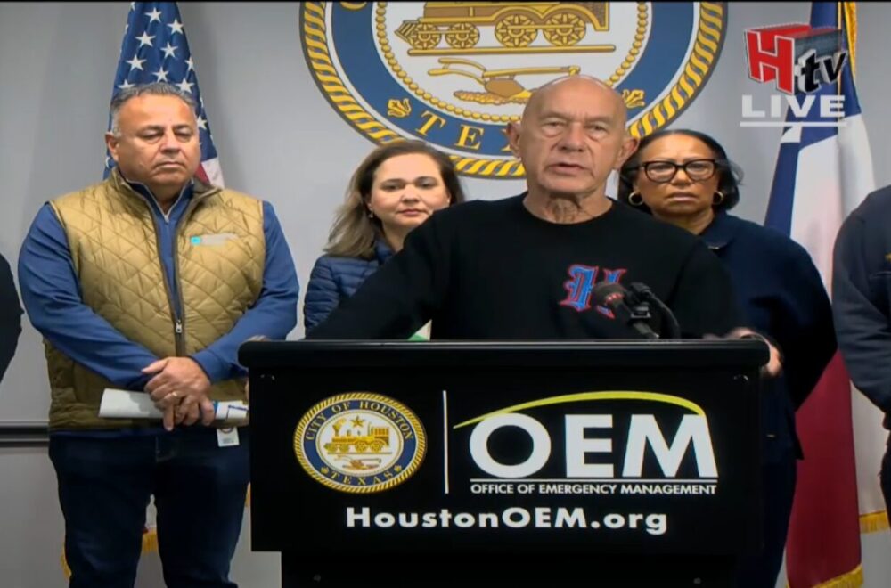 Houston Mayor John Whitmire January 2026 Freeze