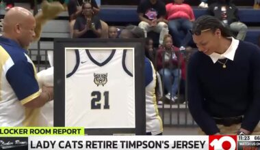 Early County retires Makayla Timpson’s jersey