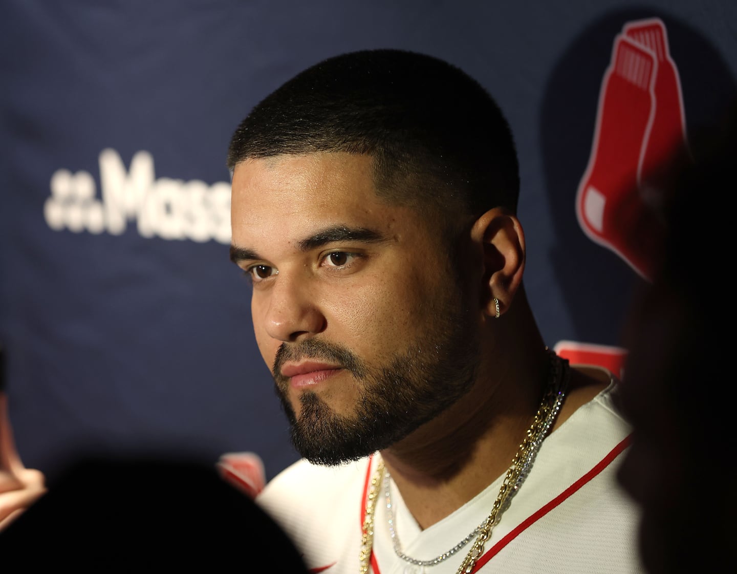 Speaking at Fenway Fest, Red Sox catcher Carlos Narváez said Venezuela needed to have President Nicolás Maduro removed from power.
