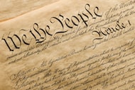 This is a copy of the cover of the U.S. Constitution. A reader writes about the importance...
