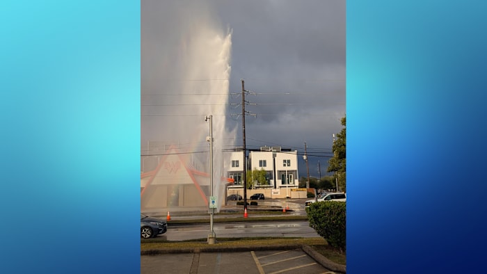 Water line break reported on Chimney Rock in Houston’s Galleria area