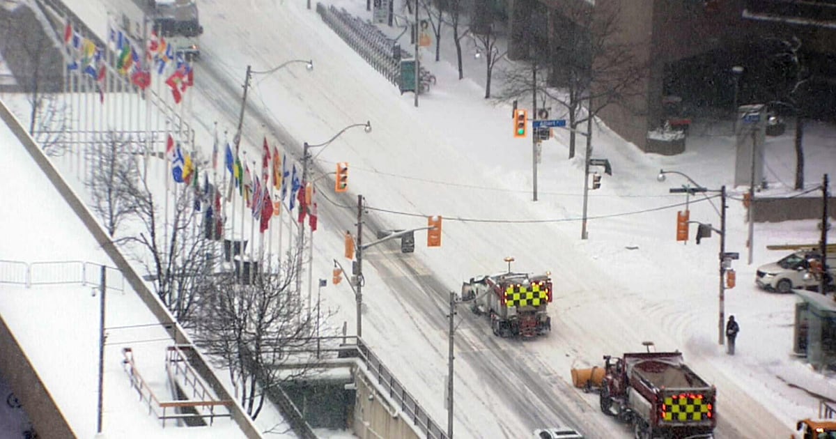 LIVE UPDATES: DVP reopens as winter storm dumps up to 35 cm across GTA - CTV News