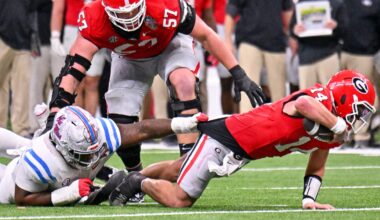 Georgia football final ranking in AP Poll Top 25 for 2025 announced