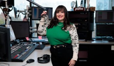 Nicole Michalik at 925XTU on Dec. 1 in Philadelphia.