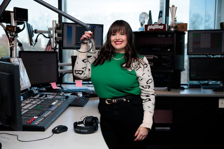 Nicole Michalik at 925XTU on Dec. 1 in Philadelphia.