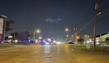 Man crossing Broadway Street in crosswalk fatally struck by SUV, vehicle flees scene