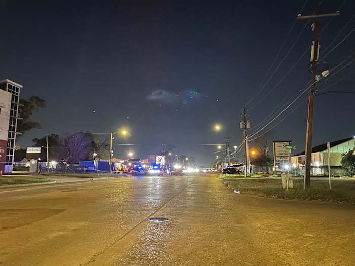Man crossing Broadway Street in crosswalk fatally struck by SUV, vehicle flees scene