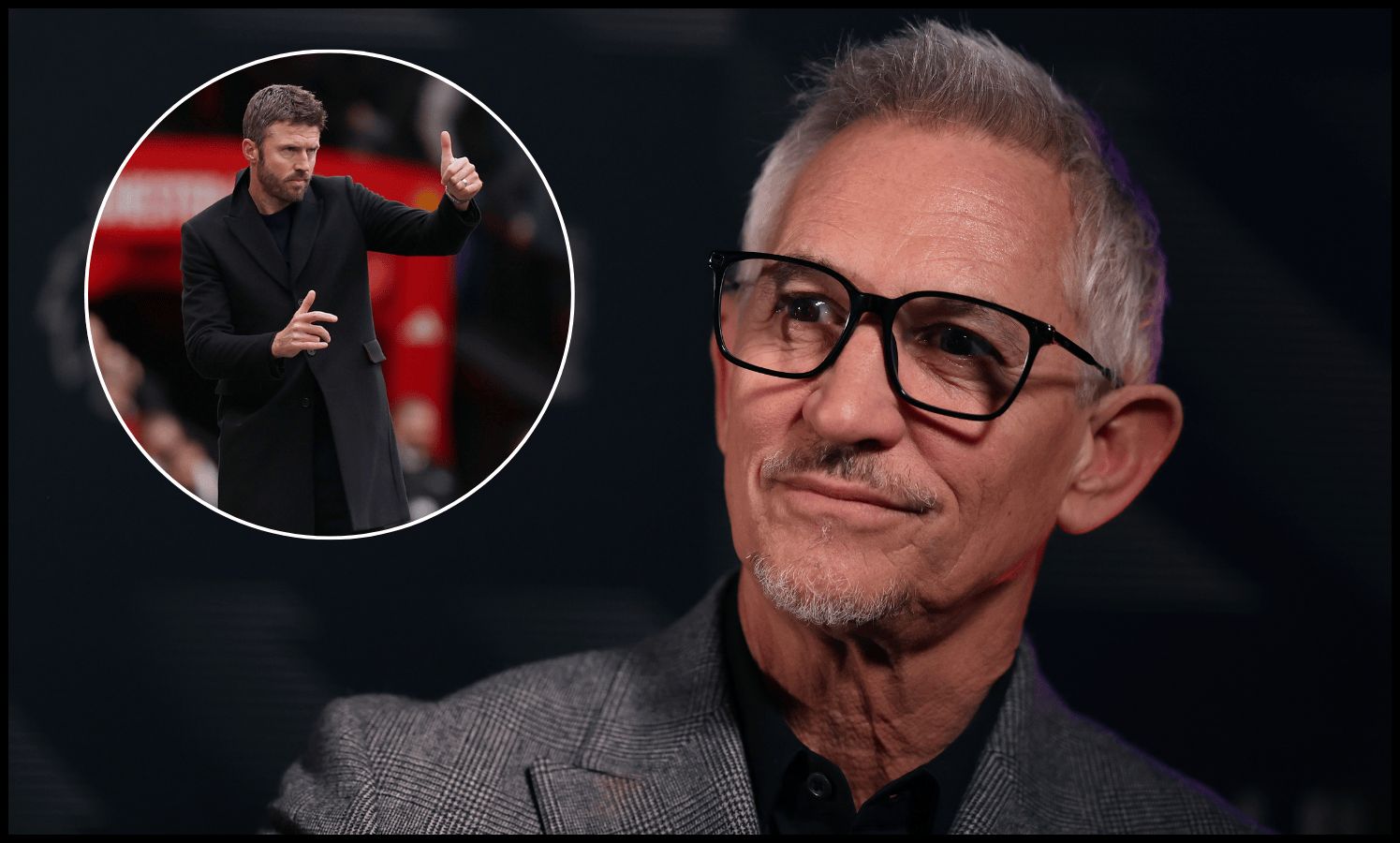 Gary Lineker attends a Premier League Hall of Fame event.
