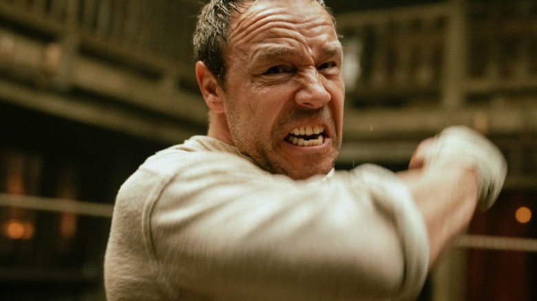 Sugar Goodson (Stephen Graham) in a boxing ring in A Thousand Blows