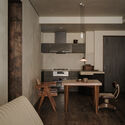 A Young Artist’s Home in Collected Time / Mountain Soil Interior Design - Interior Photography, Wood, Table, Lighting, Chair
