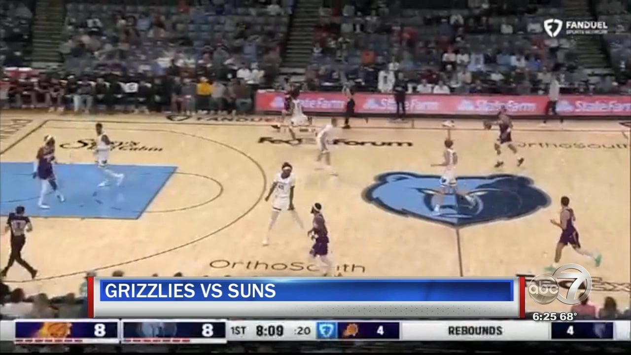 Grizzlies lose at home to Phoenix