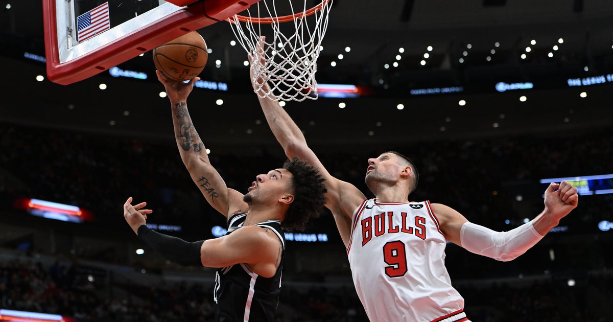 Bulls beat Nets 124-102 to split home-and-home set