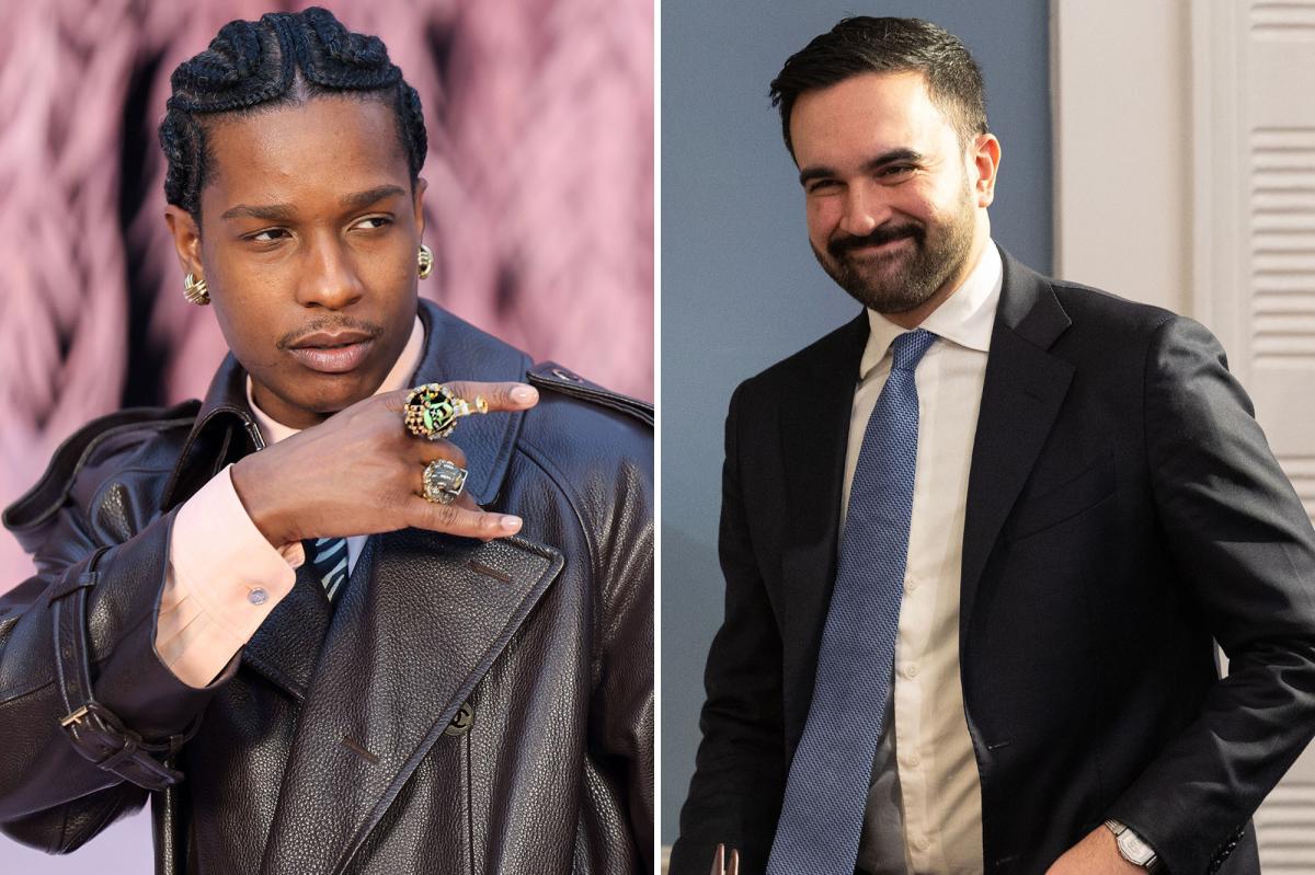 A$AP Rocky eyes NYC mayor run, teasing possible rap battle with Zohran Mamdani