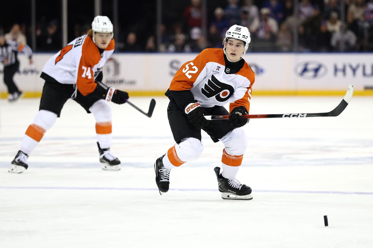 Barkey's 1st Goal Highlights Flyers Win Over Oilers