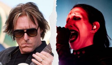 Marilyn Manson Guitarist Leaves Band, Shares Statement