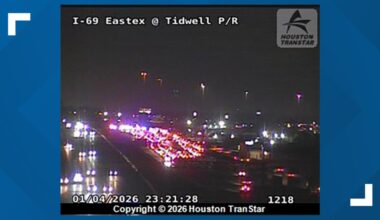 Eastex Freeway northbound at Little York shut down following chase; sheriff's office says to avoid the area