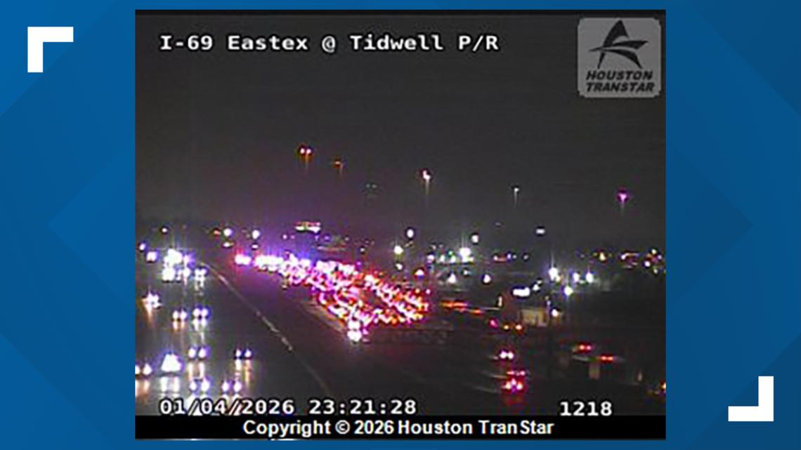Eastex Freeway northbound at Little York shut down following chase; sheriff's office says to avoid the area