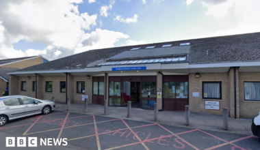 Mental health unit with emergency parking outside