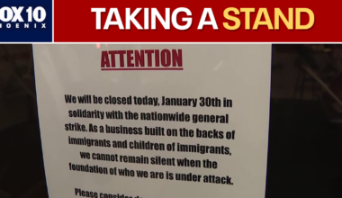Local business owners use one-day boycott to protest federal immigration actions