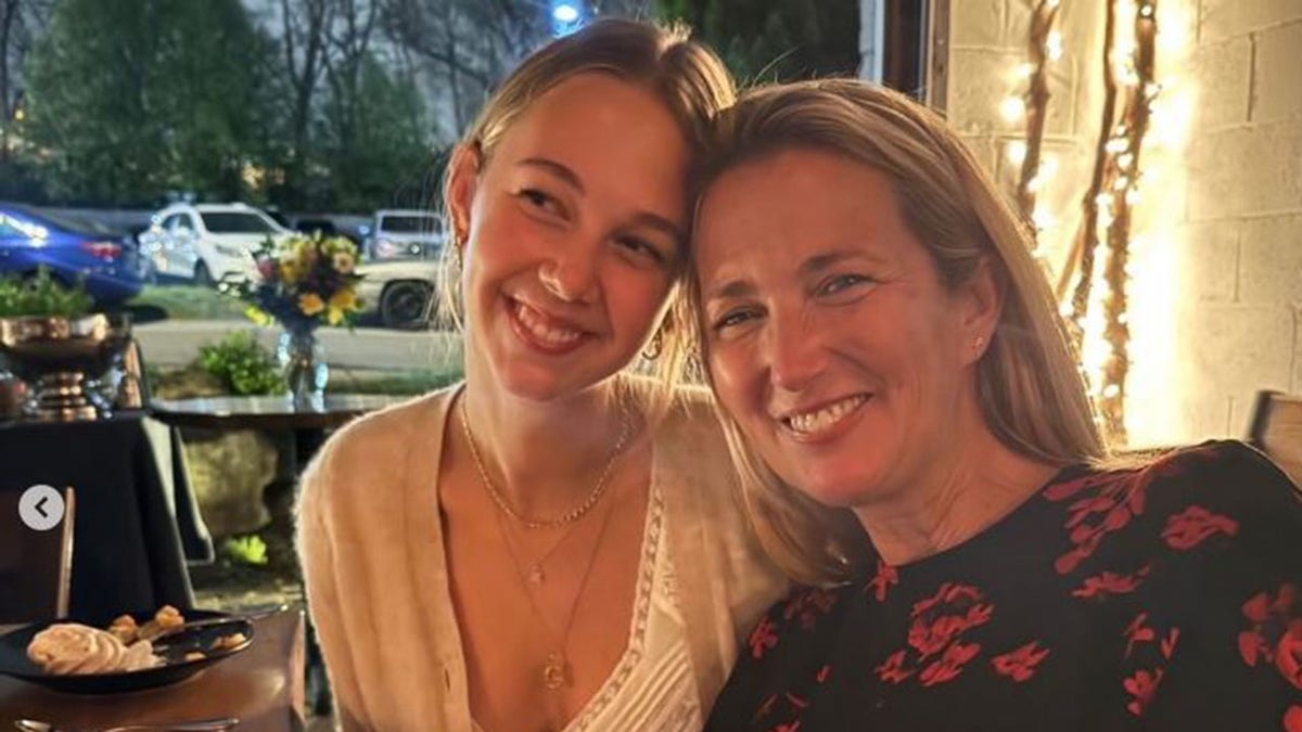 Belle Burden with her 21-year-old daughter