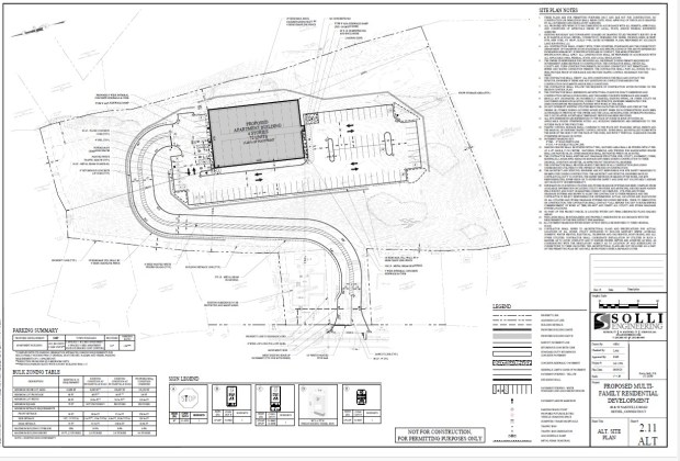 The layout of the Vessel Technologies apartment building in Bethel. (Courtesy of Vessel Technologies)
