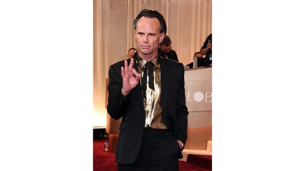BEVERLY HILLS, CALIFORNIA - JANUARY 11: (FOR EDITORIAL USE ONLY) Walton Goggins attends the 83rd Annual Golden Globe Awards at The Beverly Hilton on January 11, 2026 in Beverly Hills, California. (Photo by Amy Sussman/Getty Images)