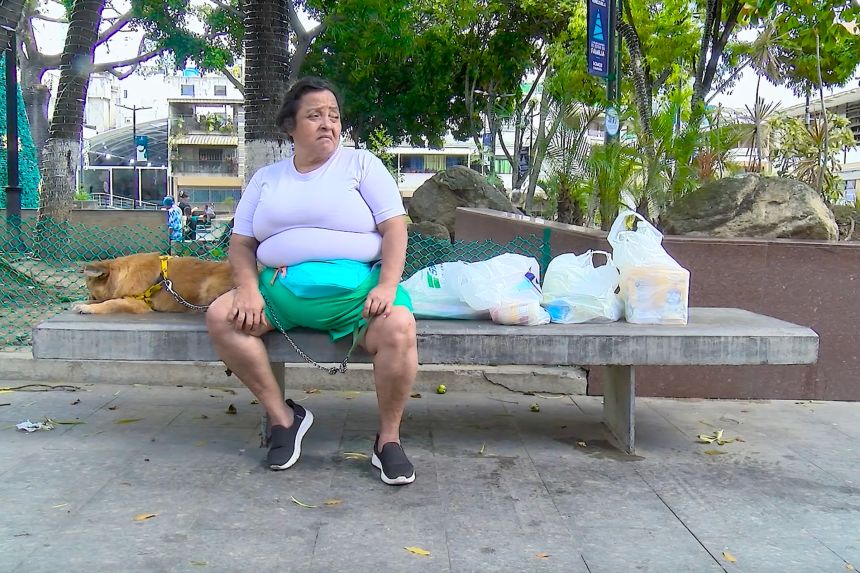 Judith Ledezma took her dog for a walk Sunday and did some shopping, telling CNN she was 