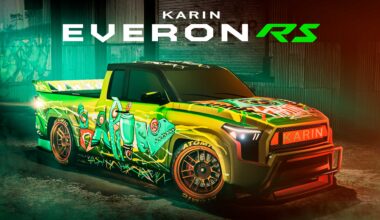 Wrap the Karin Everon RS in the New Mosh Mosh Livery - Rockstar Games