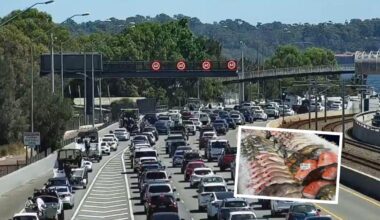 Fishing Reel Rally from Port Beach to Perth causes traffic chaos on Kwinana, Mitchell fwy and Canning hwy