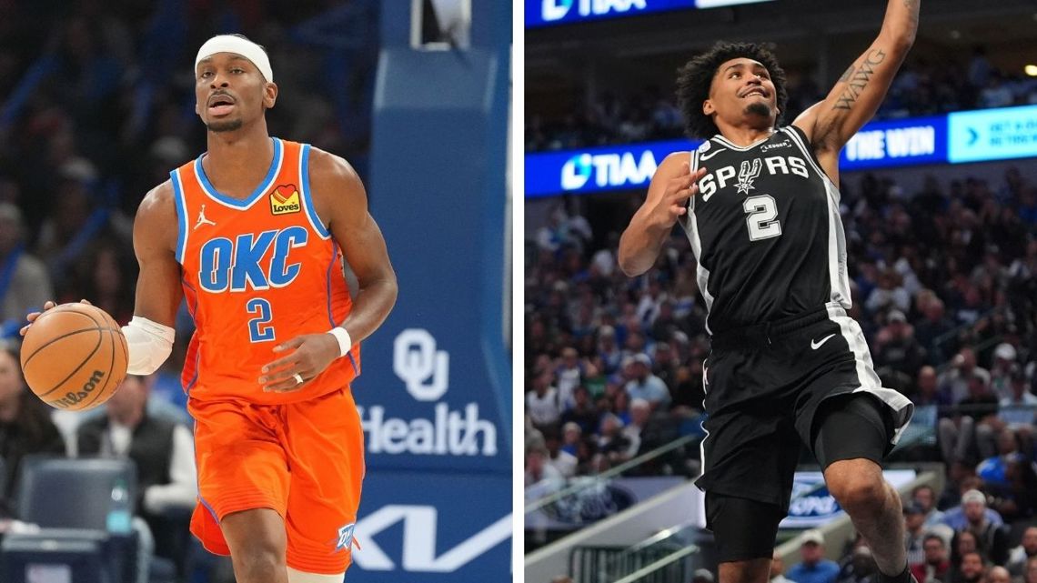 Shai Gilgeous-Alexander on game vs. Spurs; Dylan Harper gifts San Antonio car dealership a signed jersey