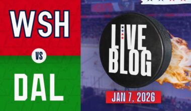 Live updates: Washington Capitals vs Dallas Stars at Capital One Arena