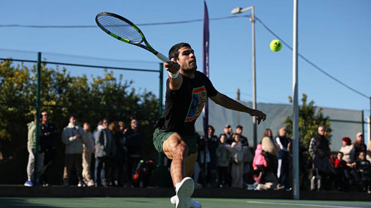 Carlos Alcaraz forgets about Ferrero. Photo: gettyimages