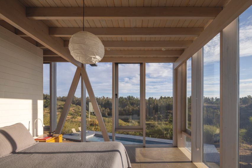 Views from coastal Chilean home