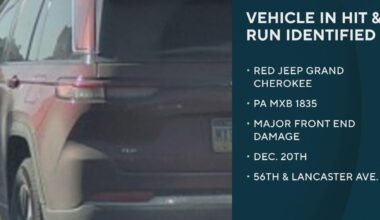 Philadelphia police identify vehicle linked to hit-and-run of Bob & Barbara's Lounge DJ June Rodriguez