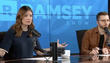 Ohio man makes $100K a year but has $65K debt because money "trickles out." Ramsey Show hosts don't buy it