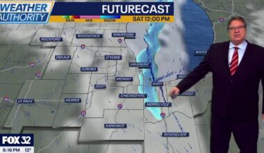 Chicago weather: Subzero wind chills ease as lake-effect snow shifts south