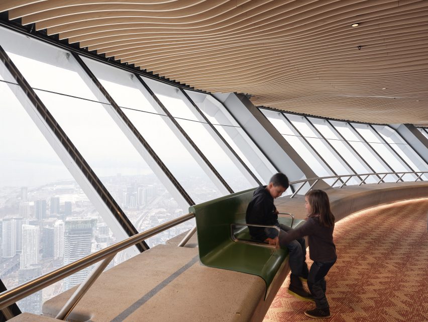 CN Tower observation deck