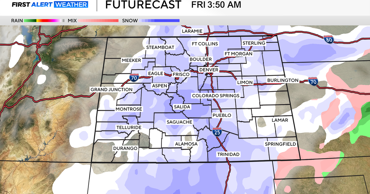 Accumulating snow is back in the forecast for Denver