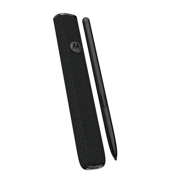 The stylus will launch as the Moto Pen Ultra and will have a charging case. (Image source: Evan Blass)